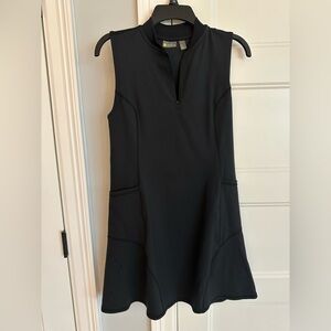 Zella Black Sleeveless Tennis Dress